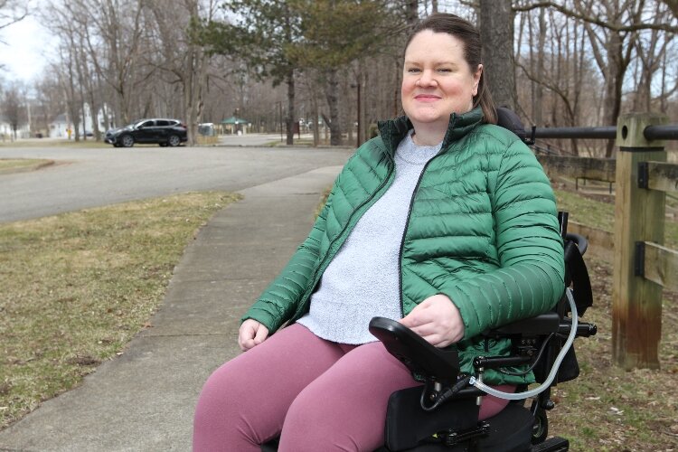 Those who have disabilities and mobility issues such as Elizabeth Ferry, who has limb-girdle muscular dystrophy and uses a wheelchair, has been more isolated by COVID-19 than others.