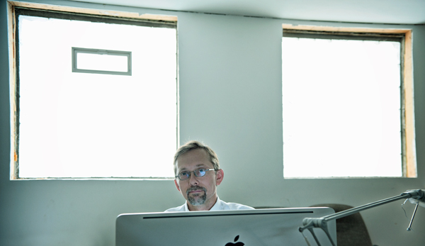Designer of Hear Here Peter Brakeman