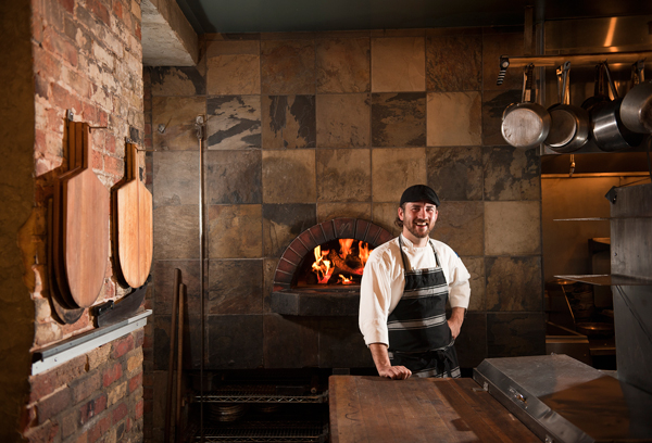 Chef Matthew Pietsch of Salt of the Earth in Fennville, Michigan.