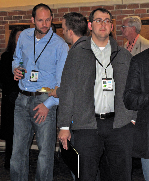 Participants gather for the most recent TEDx Talks in Kalamazoo, MIchigan. 