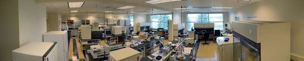 Core lab at Southwest Michigan Innovation Center.