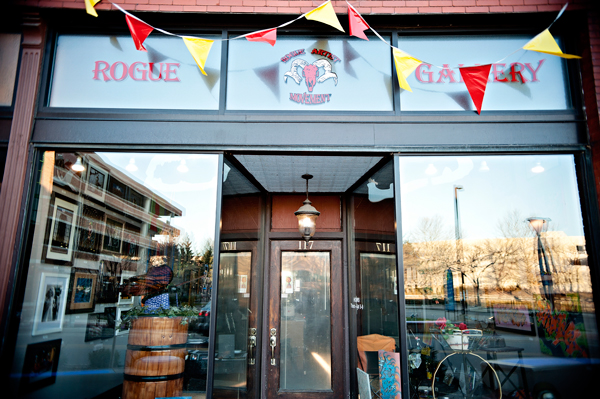 Rogues Gallery is located in downtown Battle Creek, Michigan. 