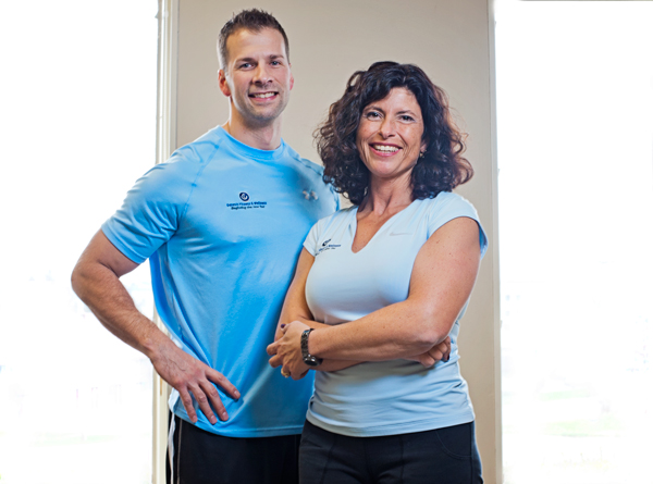 Rob Kennedy, left, and Elisa Dely of Genesis Fitness and Wellness LLC