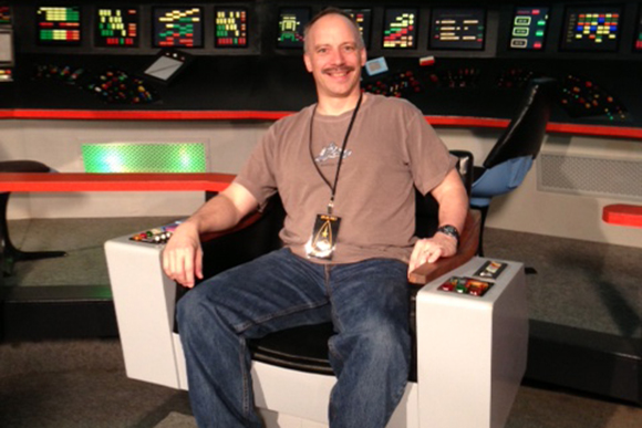 Rick Chambers on the Bridge
