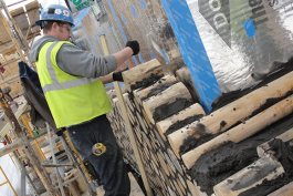 Construction on the Arcus Building 