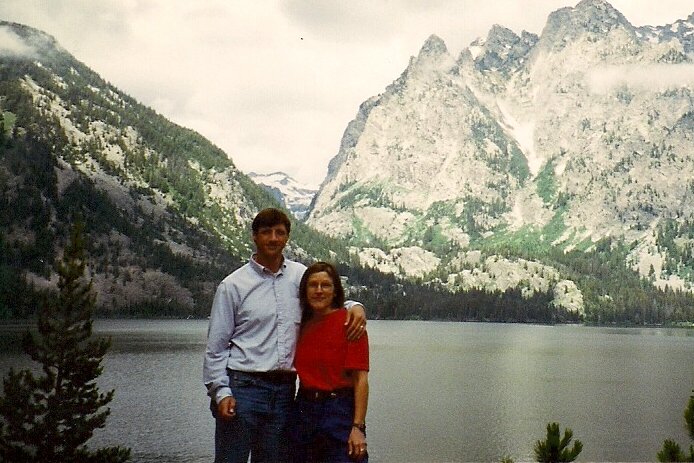 Paul Ecklund with his wife, Judy, during a trip to Wyoming in 1995. (Paul Ecklund)