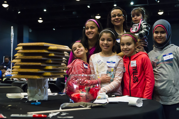 STEMinistas at a recent Michigan Science Center event