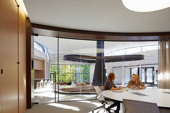Arcus Building, interior