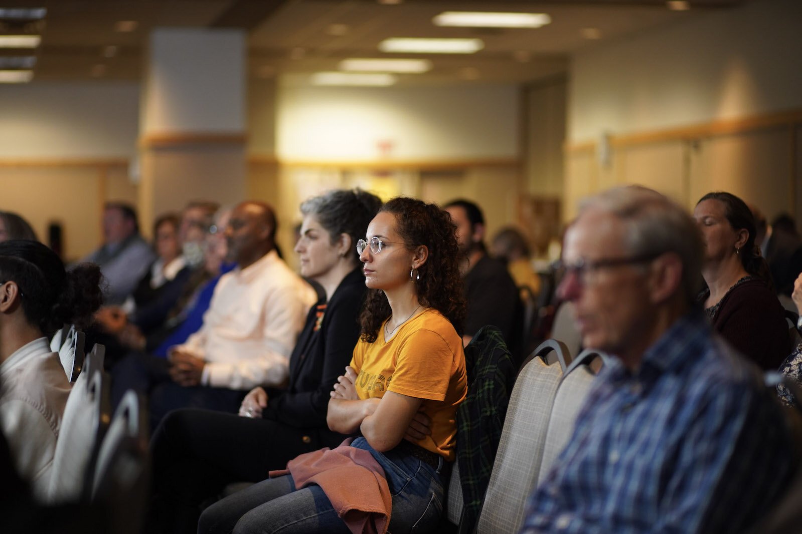 "Restitching the Fabric of Our Democracy," WMU's October We Talk drew over 100 community members and students.