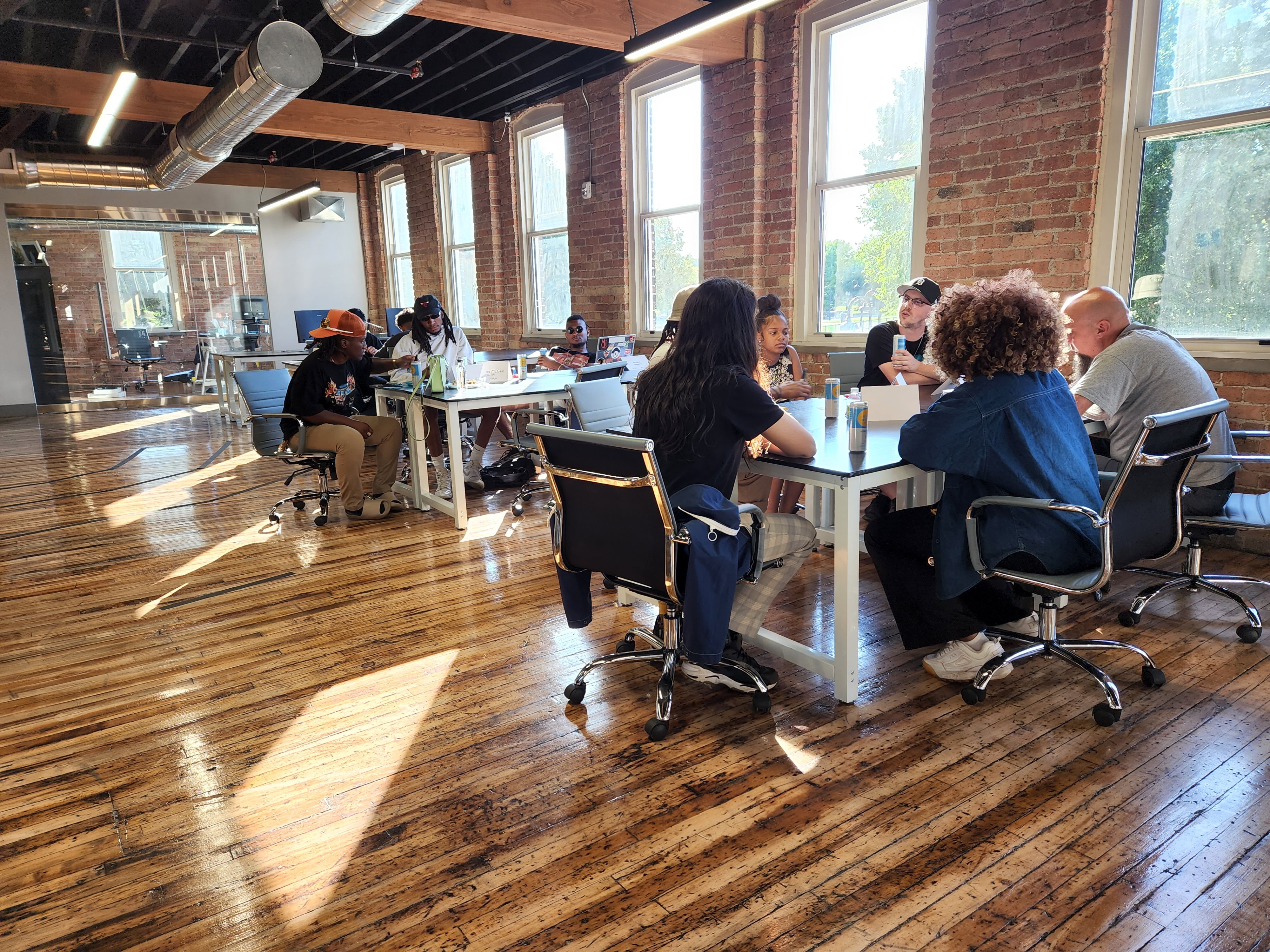 The Arts and Cultural Collective of Battle Creek  gathered for brainstorming and planning.