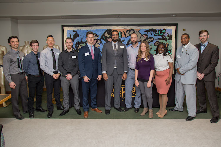 The most recent class of Starting Gate on Pitch Day. Photo by www.caseyspring.net