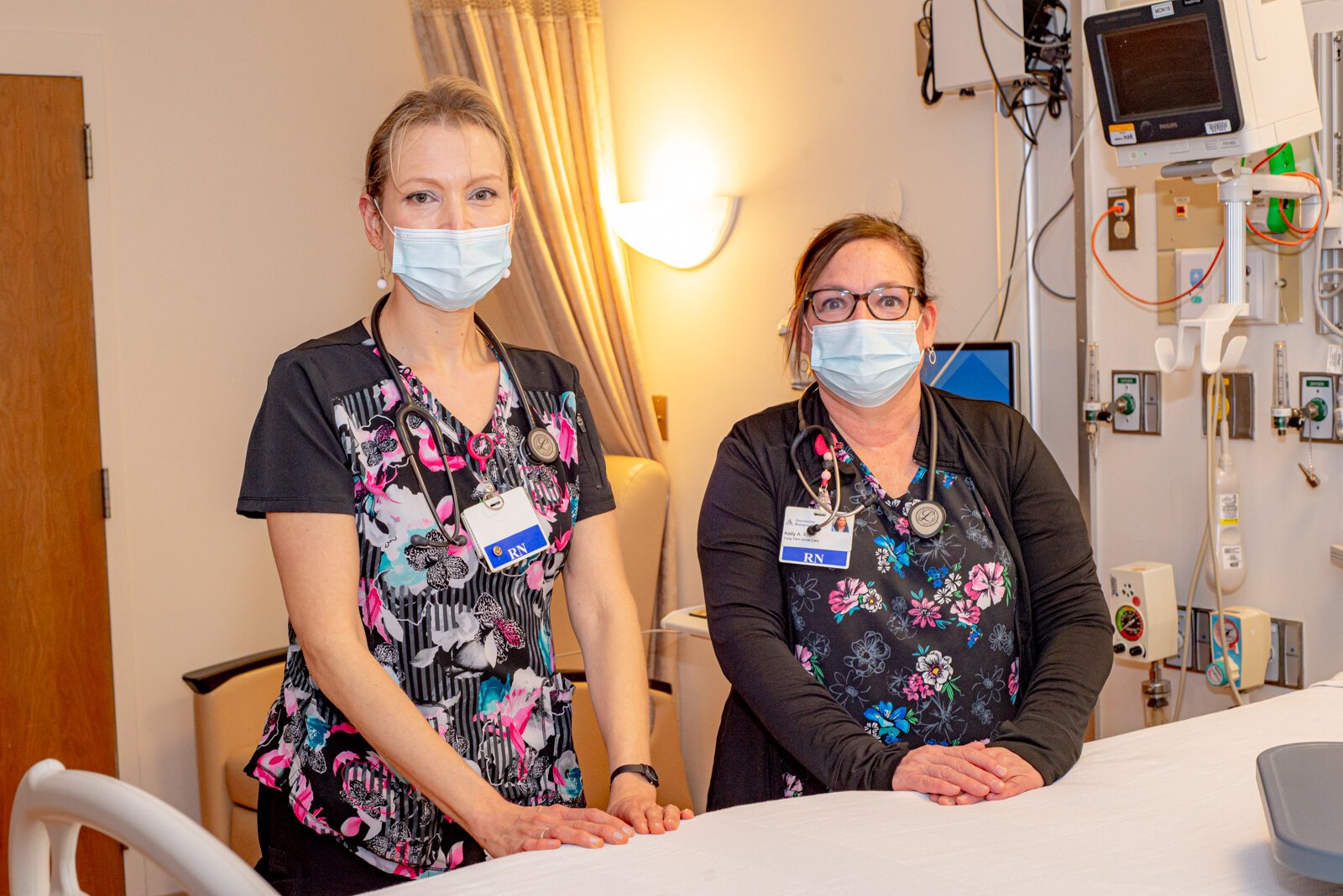 Angela McIntyre  and Kelly Asselmeier are registered nurses at Ascension Borgess-Pipp Hospital. 