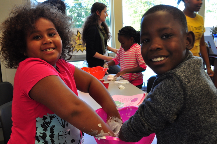 JABS Slime Club members love Slime Day, the last meeting of each month.