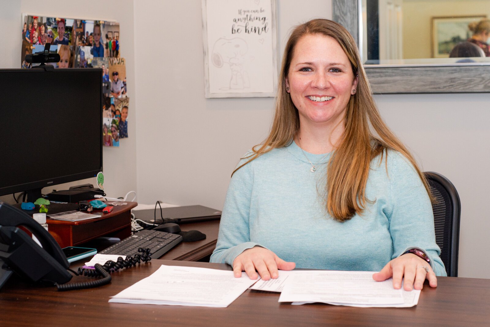 Ashley Jamieson, a nursing director, at Friendship Village.