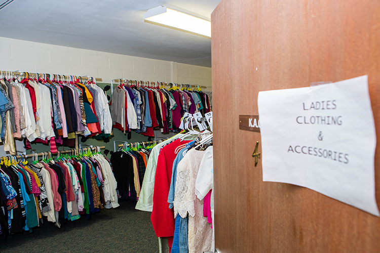 The Clothes Closet at Christ United Methodist Church in Urbandale is one of the services it provides for neighbors.