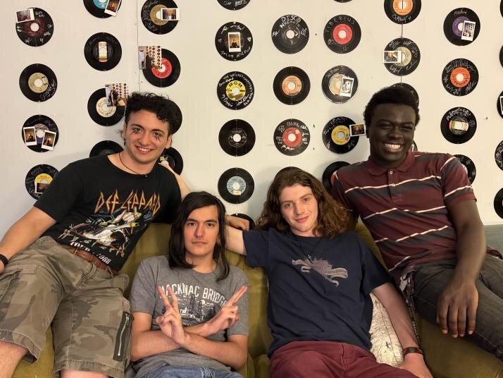 Members of Airplane Weather who will be performing at A Recipe for Abundance.