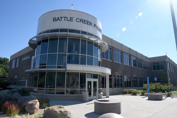 The Battle Creek Police Department Headquarters.