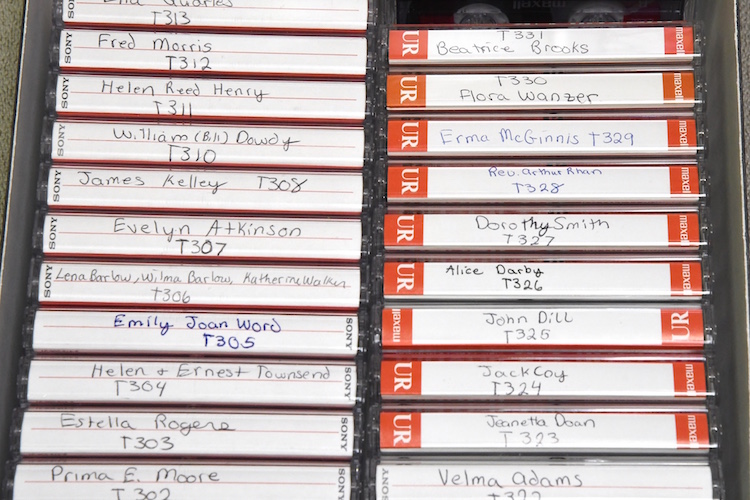 Interviews of Battle Creek residents done on cassette tapes needing to be digitized