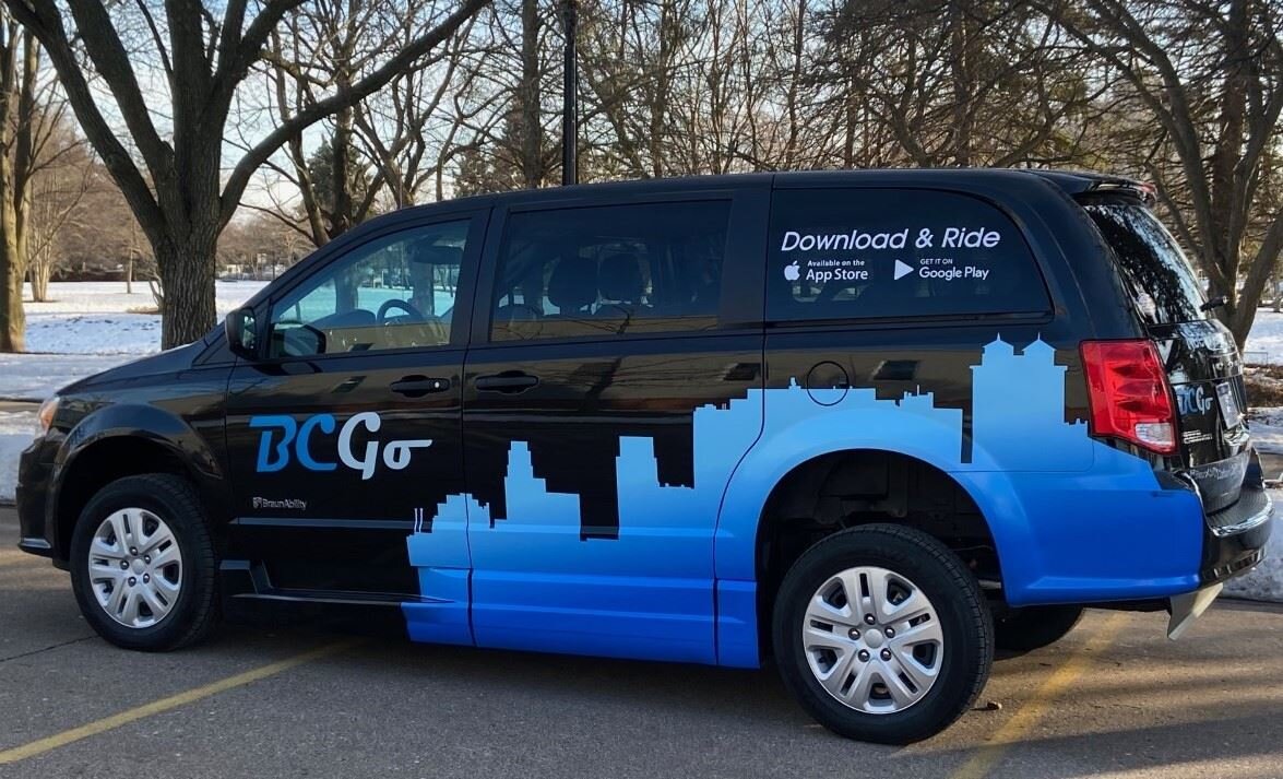 Battle Creek Go is a polot prgram demonstrating the feasibility of an on-demand transportation system in Calhoun County.