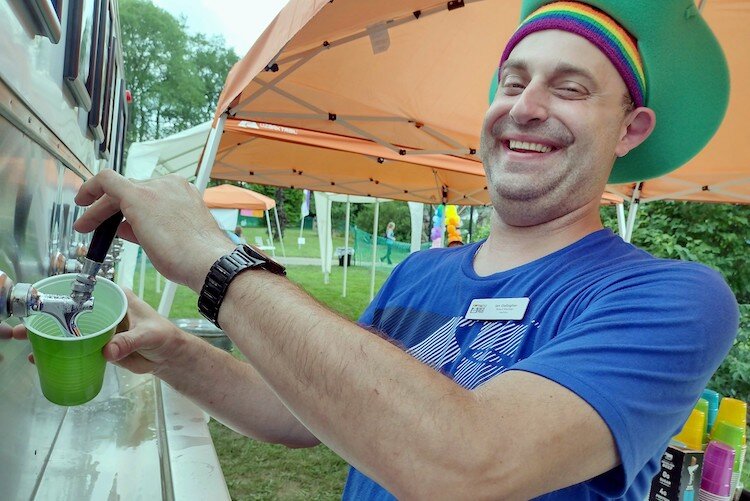 The 2023 BC Pride will include a beer tent.