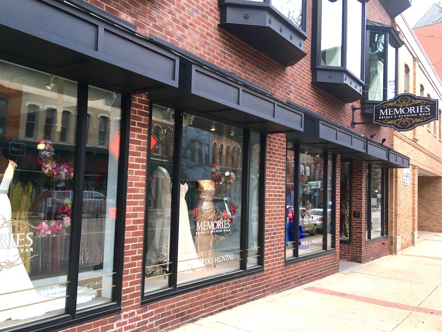 Memories Bridal & Evening Wear is a 17-year-old business located at 203 E. Michigan Ave. In downtown Kalamazoo.