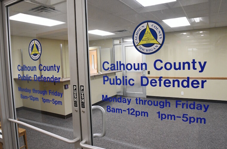 The Calhoun County Public Defender’s office is on the third floor in the Toller Building.