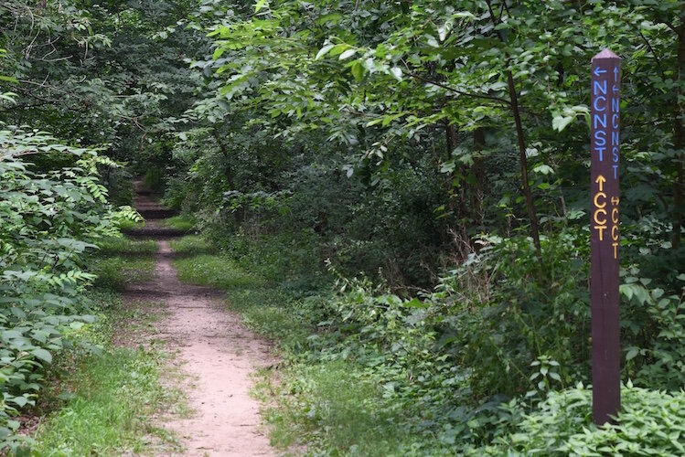 The Ott Preserve, off Michigan Avenue in Emmett Township, has trails available for walking, running, or biking.