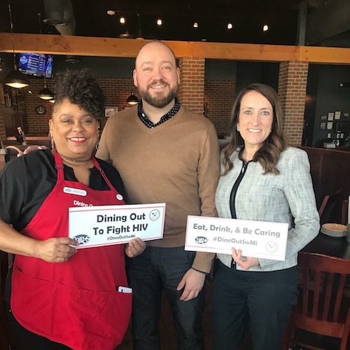 Dining Out For Life at the Tap House on Centre.