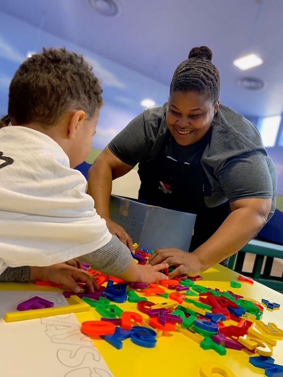 The YMCA is providing childcare to families of essential workers during the coronavirus pandemic.