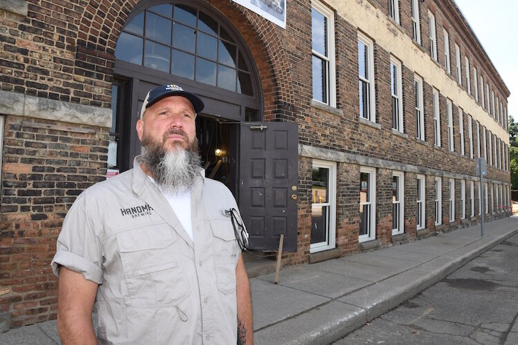 Chris McCleary of Handmap Brewery.