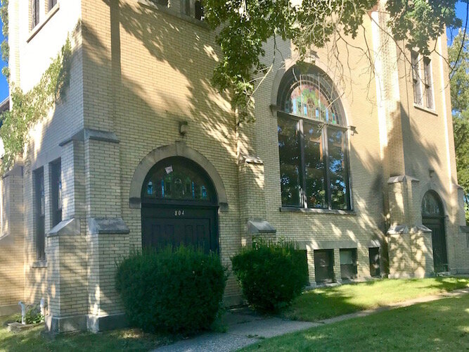 The Allen Chapel AME Church building, at 804 W. North St. on Kalamazoo’s North Side, dates back to 1913 and still has its original stained glass windows and pipe organ.