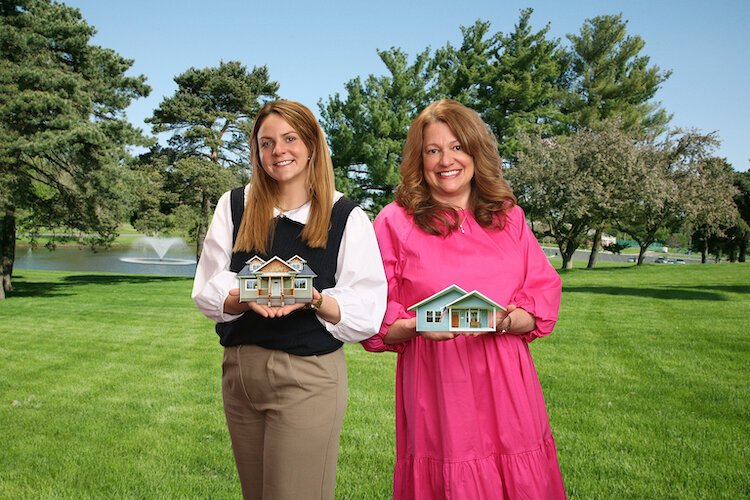 Willa DiTaranto, Kalamazoo County Housing Project Manager, and Mary Balkema, County Housing Director