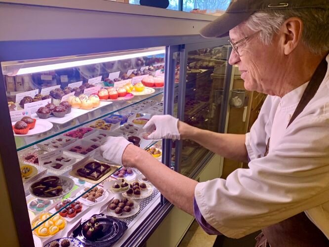 After 12 years in business, Dale Anderson is selling gourmet chocolate shop Confections with Convictions in order to assure its longevity.