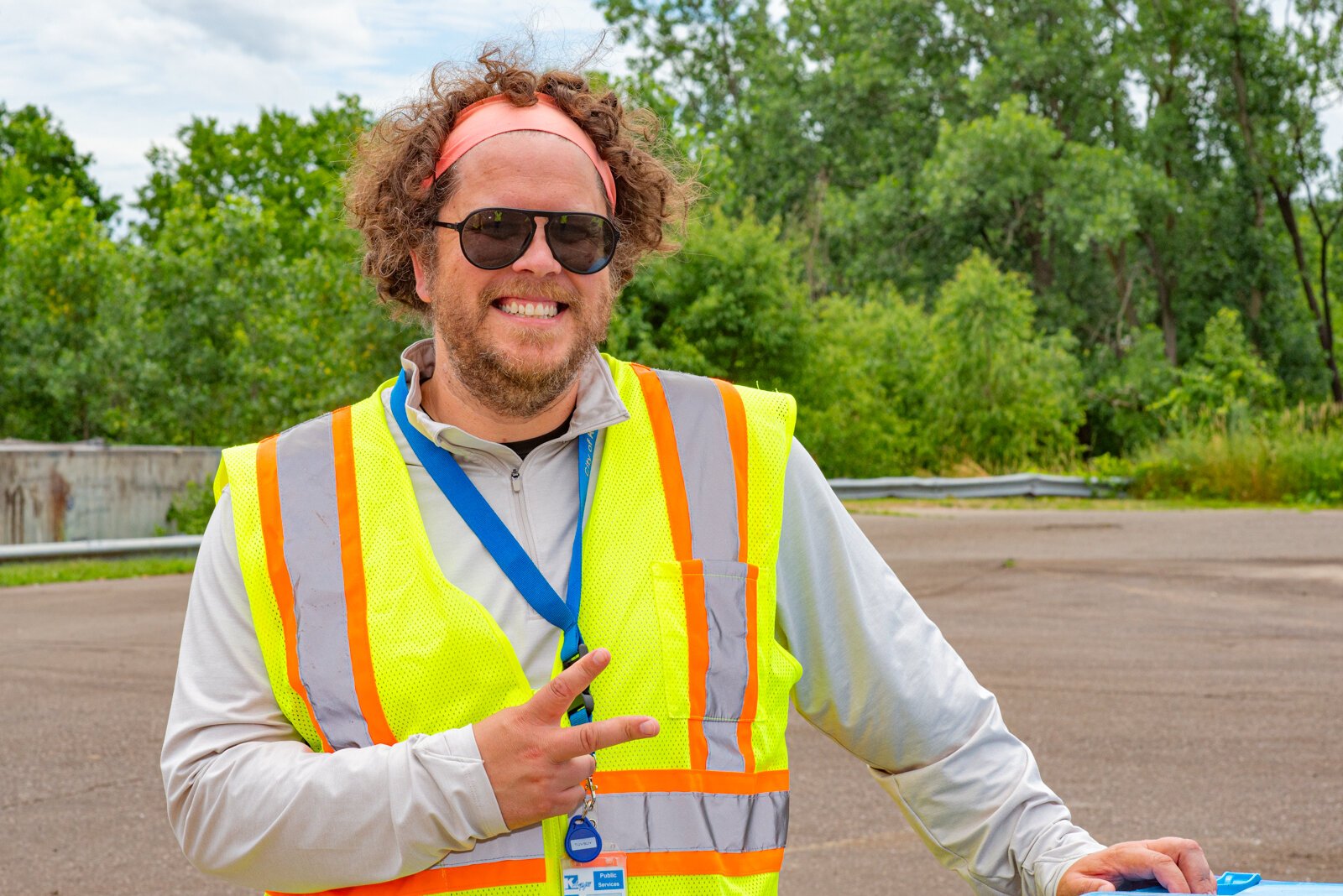 Chris Broadbent, City of Kalamazoo's Solid Waste Coordinator