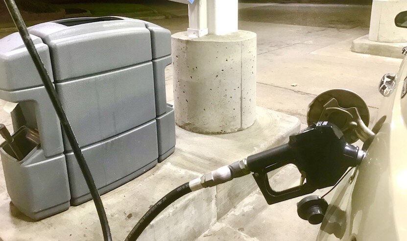Although scientists say the coronavirus is spread largely through droplets sprayed in the air as people sneeze, cough and talk, I worry about germs I got from a well-used gas pump.