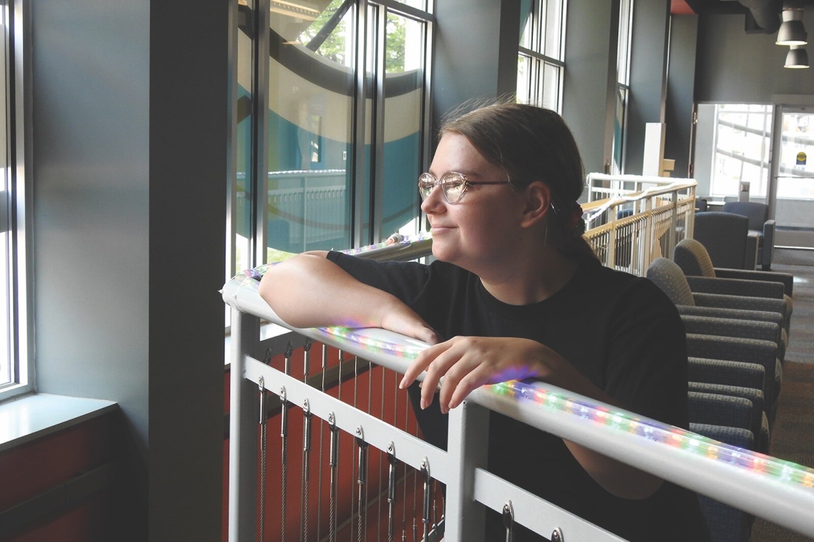 Morgan Smith, who was a high school freshman when the pandemic started in 2020, says the isolation of the lockdowns had a damaging effect on her social skills. 