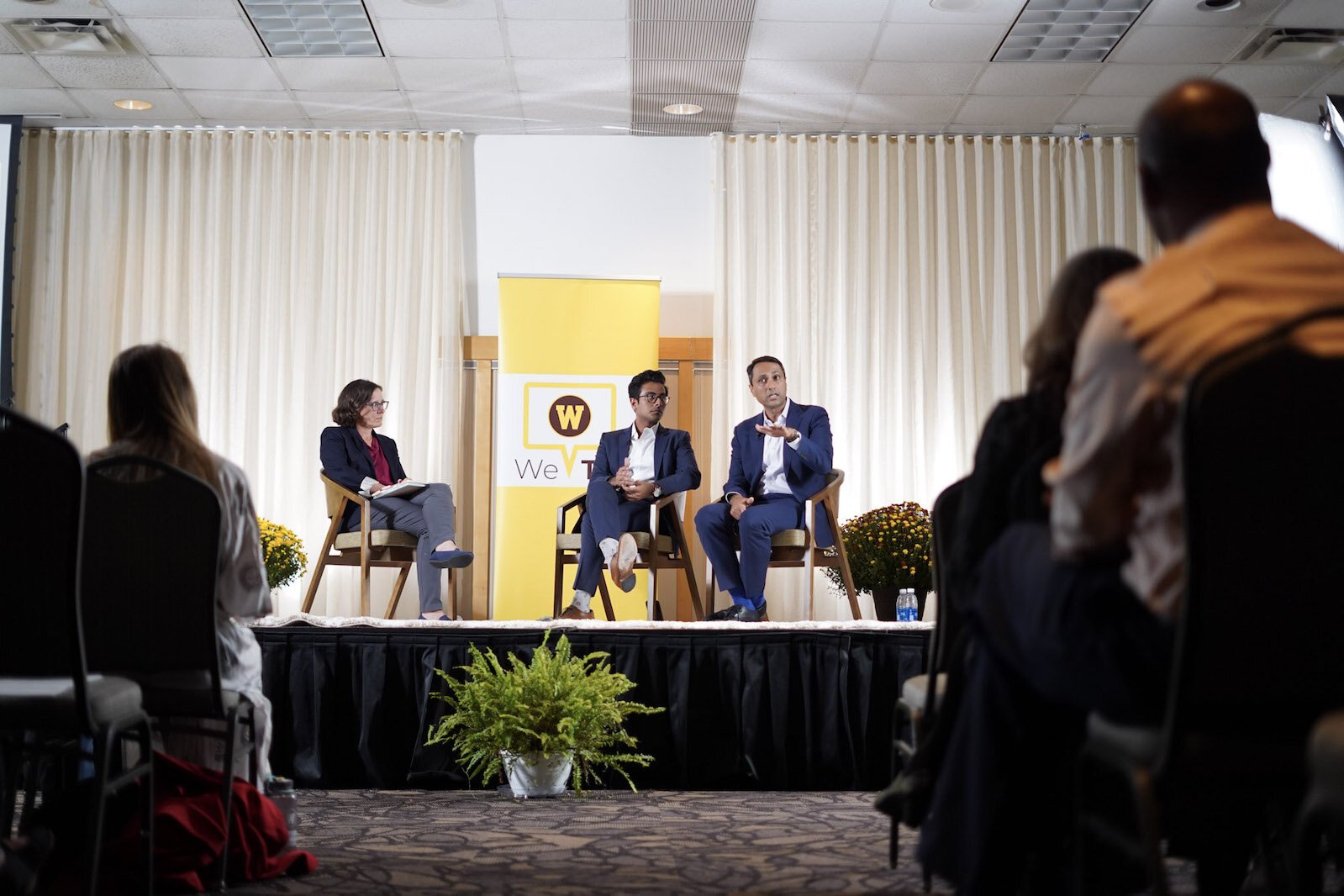 Eboo Patel and Manu Meel visited Western Michigan University for their We Talk Speaker Series.