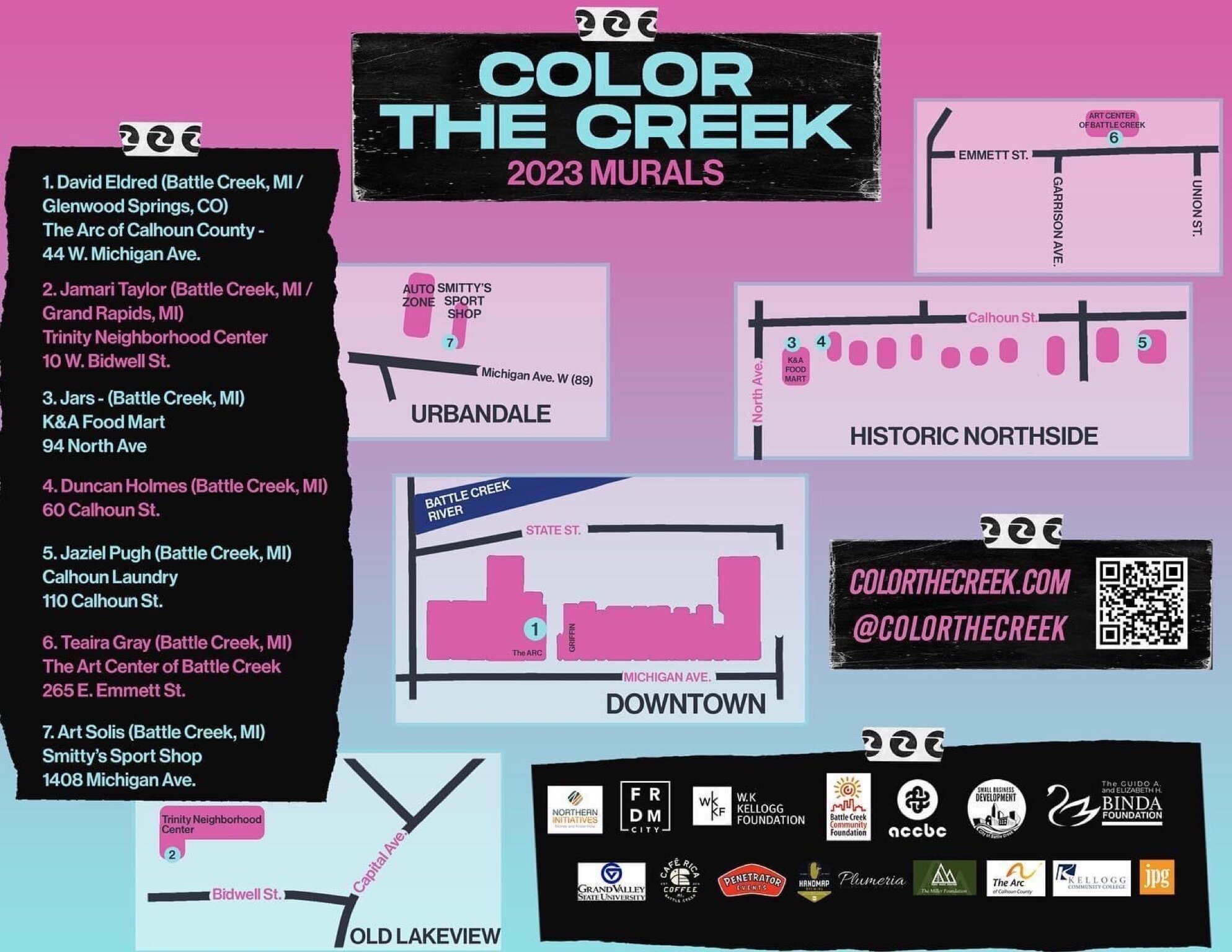 Color the Creek map