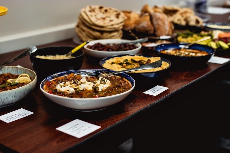 An assortment of foods was on display ask Can-Di Kalamazoo wrapped up the spring session of its Can-Do Camp.