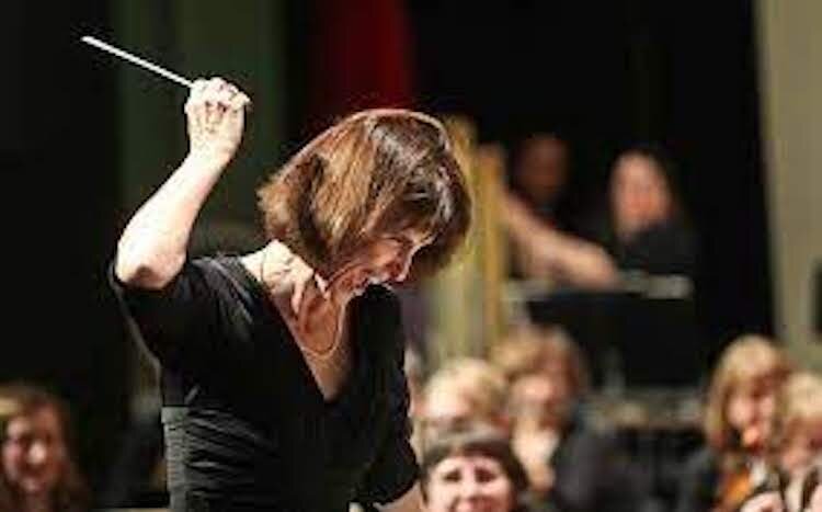 Anne Harrigan enters her 20th year  as the Battle Creek Symphony Orchestra's Music Director.