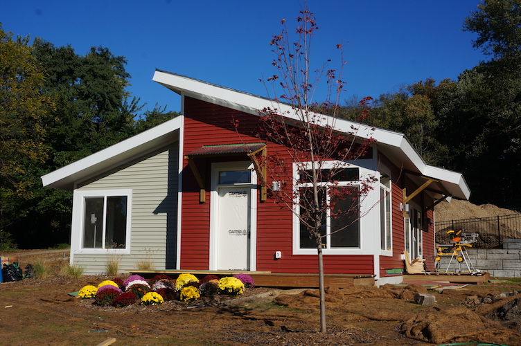 The small homes of the Eastside Gateway project are highly energy efficient, which increases their affordability over the long term.