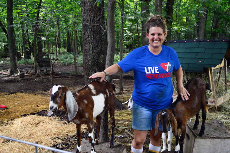 AACORN staff caretaker Chapin Cole