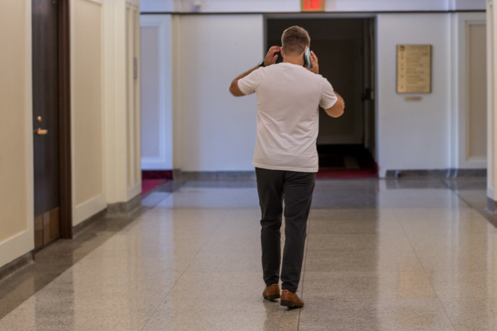 Brandon Mion's phone is constantly going off with families looking for help.