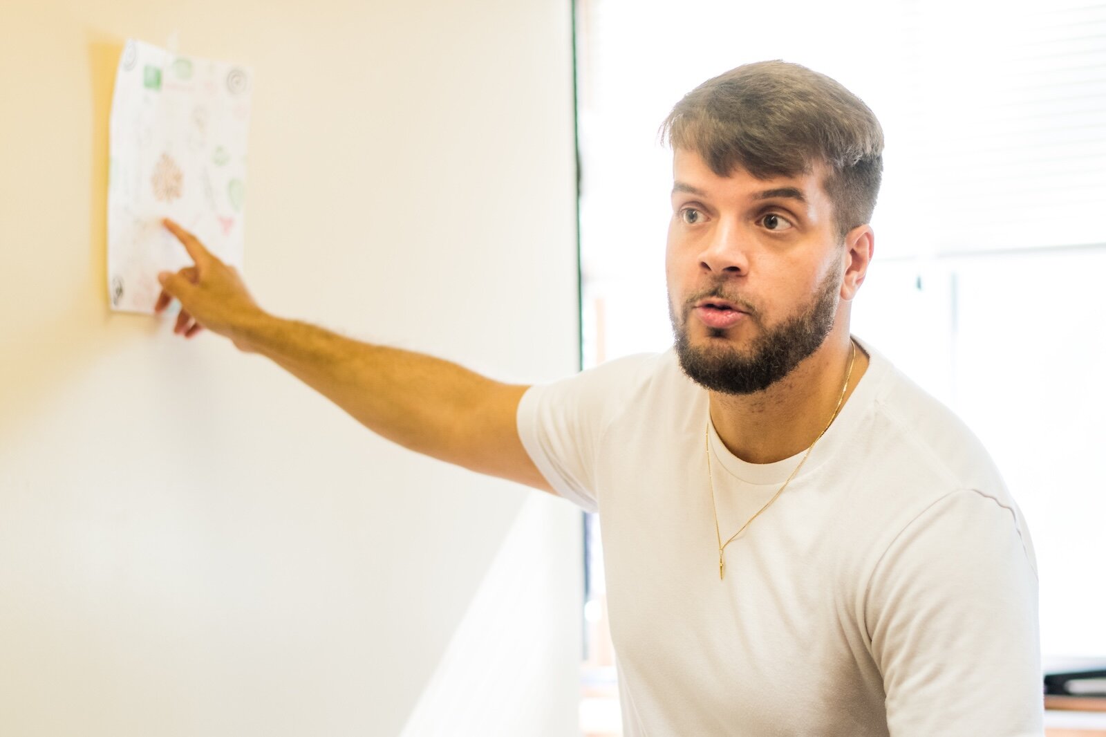 Brandon Mion is frustrated at seeing families who gain housing, lose it again. "Why put these kids through that?... Essentially, get them excited to not be homeless, and then, six months later they're back on the street."