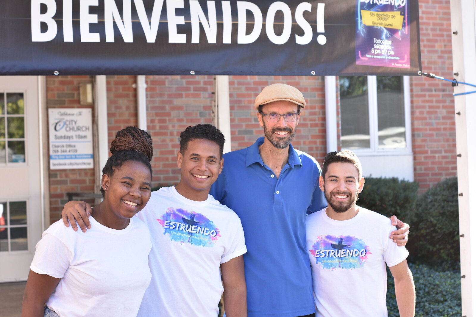 Jeffery Tavarez y Agustin Leal-Diaz co-fundadores de Estruendo y otros.