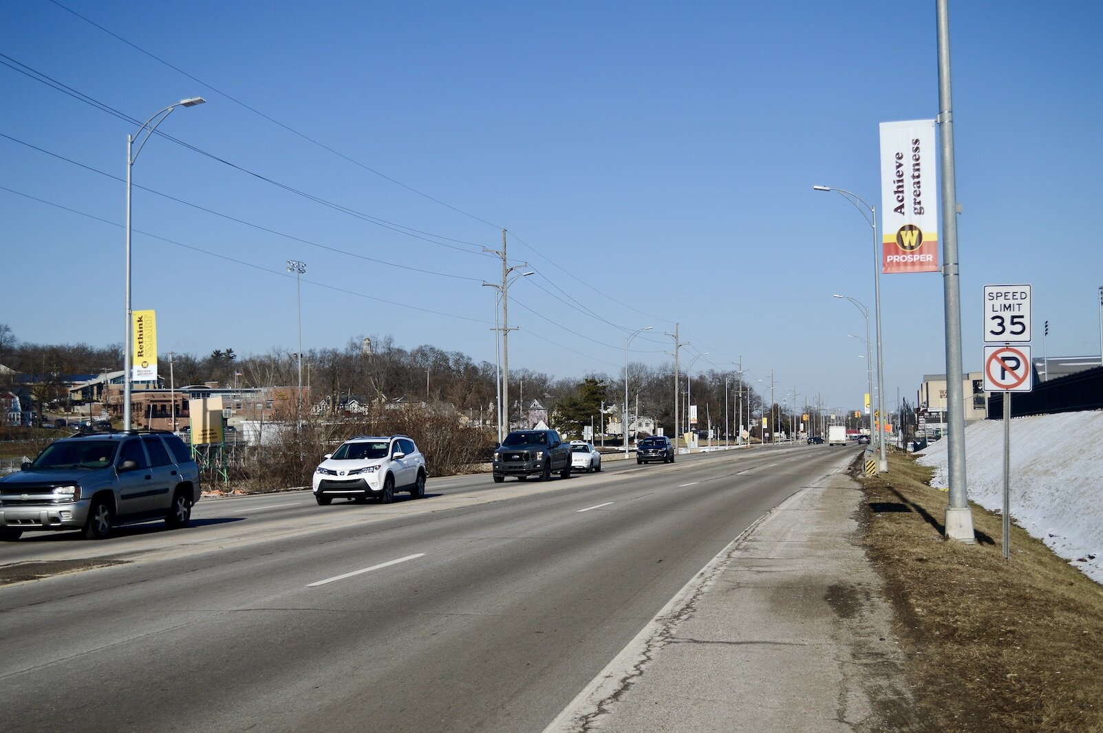 The City hopes the new Stadium Drive will feel like a more-picturesque "gateway" between the City and WMU, Public Works Division Manager Anthony Ladd says.