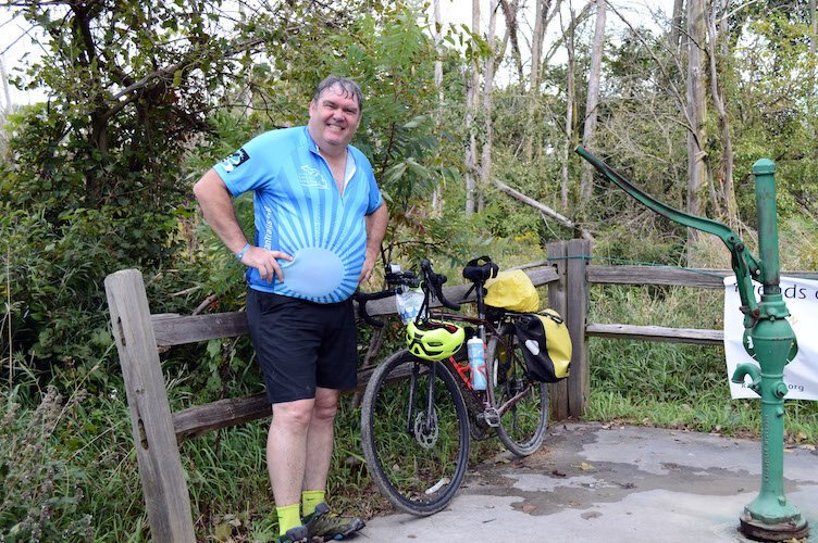 Bob Michaels has been participating in Michigan bike tours for ten years.