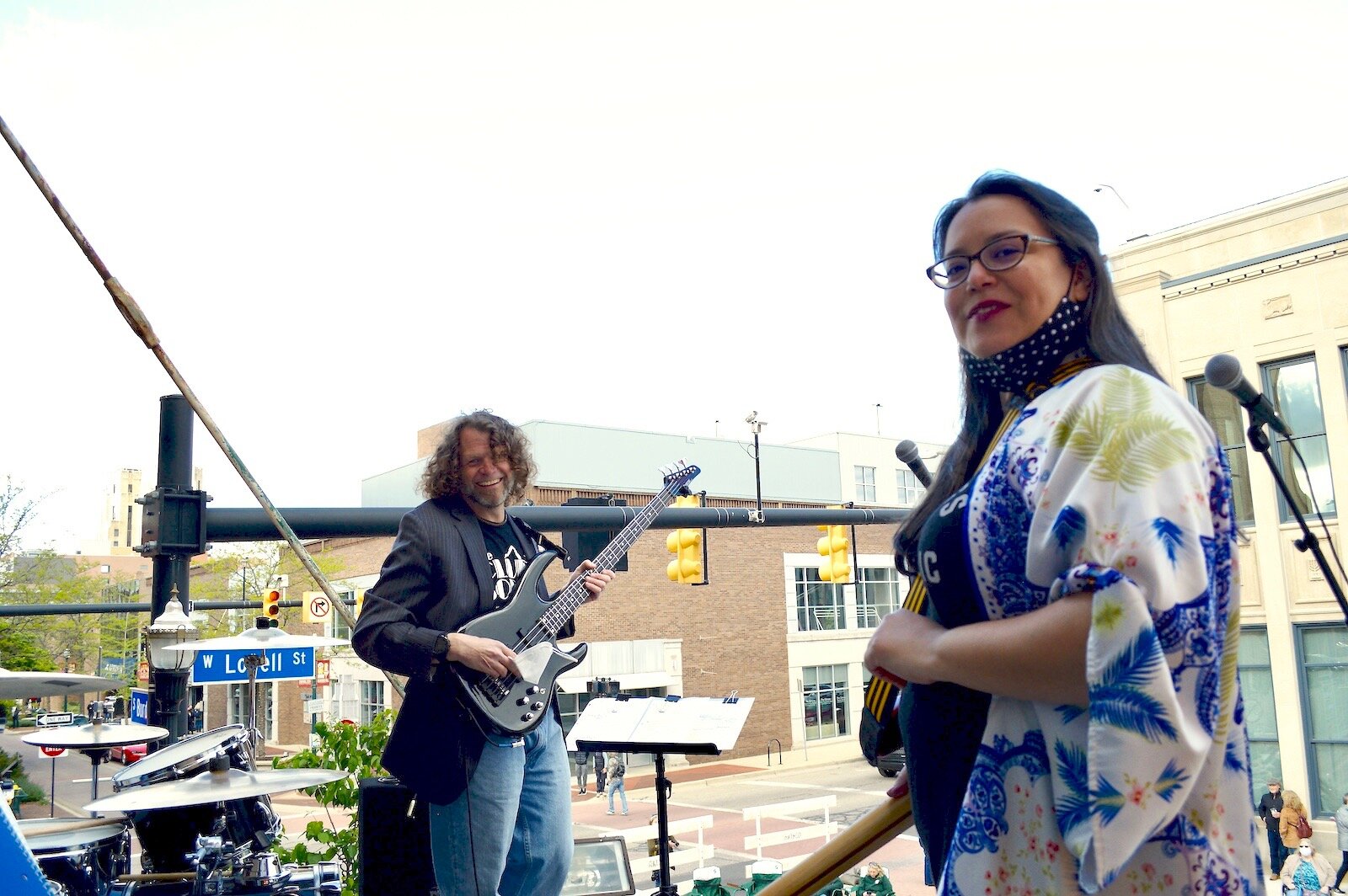  Blue Veins is Marisa Aguirre on guitar/vocals, Erik Sebastian on drums and Sean Duross on bass.