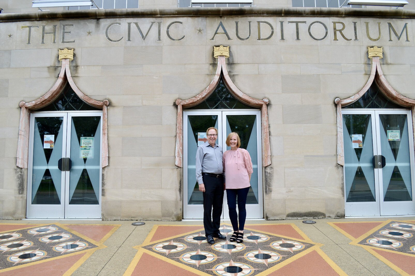  Zylman and Zervic are looking forward to "A Season of New Beginnings" when the Civic reopens.