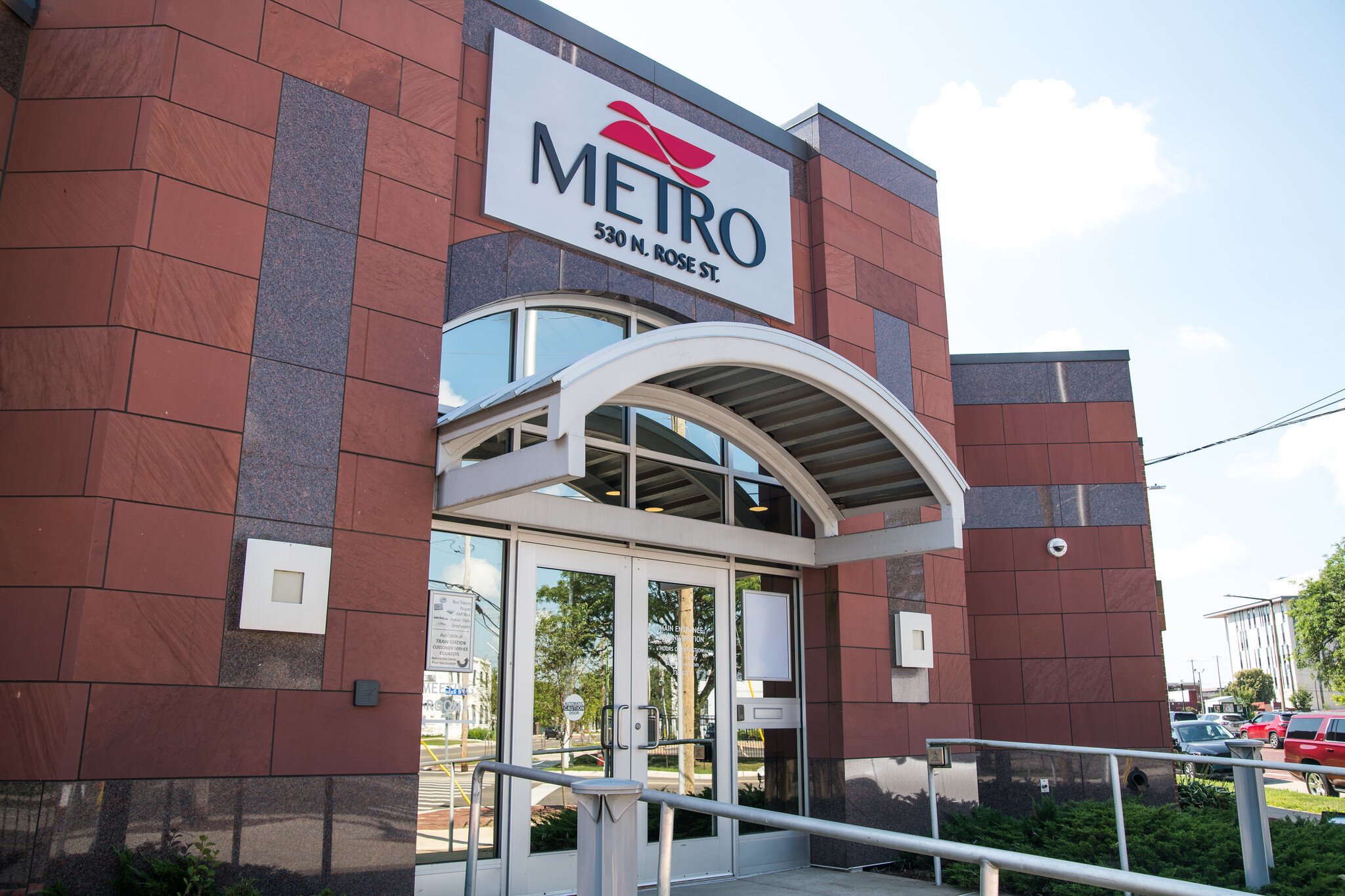 The Kalamazoo Metro Transit administration offices at 430 N. Rose St.